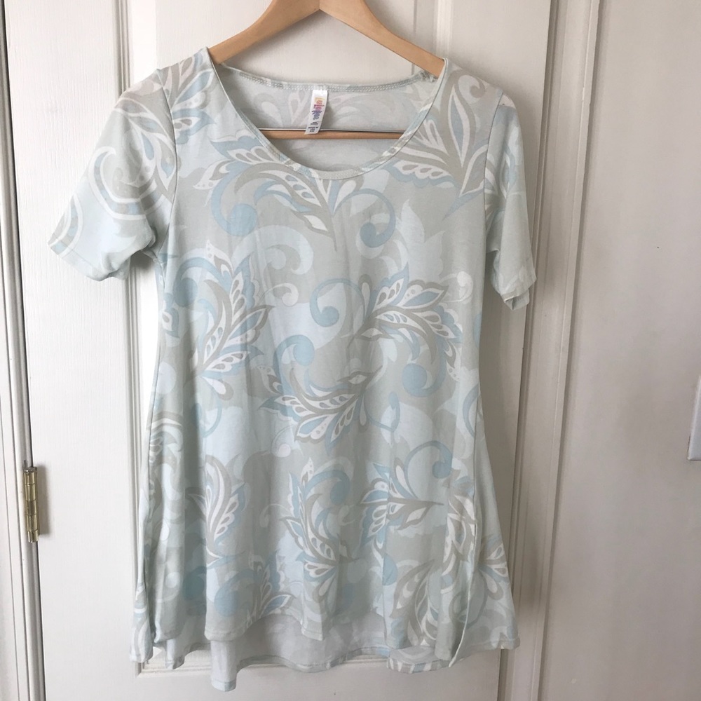 Preowned Lularoe Perfect T XXS  Floral/Paisley